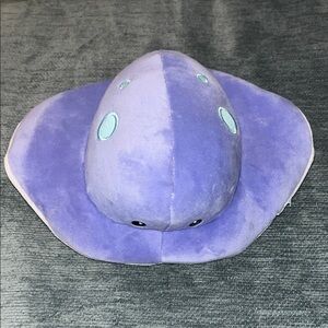 Fiesta Susie Stingray SOFT Purple Teal Dots 12" Plush Stuffed Animal Kids Toy